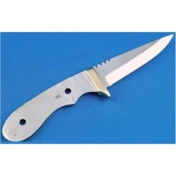 LOT De 3 LAMES DE COUTEAU A CUSTOMISER - FIXE 17.46 Cm Bl016