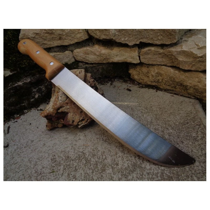 Lot De 3 Machette 12 Inch Acier Carbone 1055 Manche Bois Made Brazil Machette TRAMONTINA TT20012 – Image 6