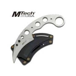 Lot De Couteaux 2 Karambit Mtech Acier 440 Etui Nylon MT664SL