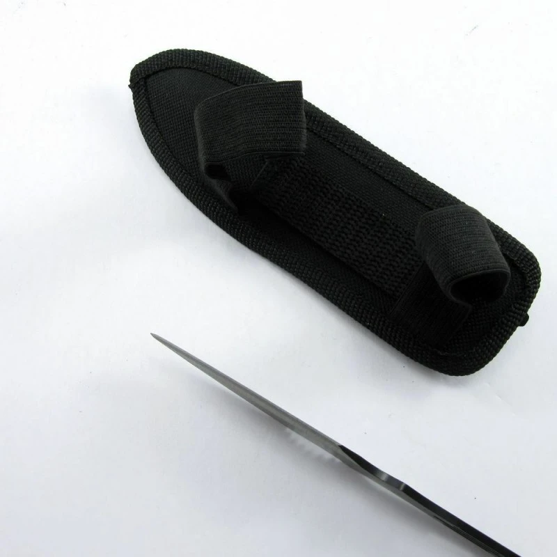 M4503 Lot De 3 Couteaux De Lancer Perfect Point Throwing Black Acier Inox Etui Nylon – Image 8