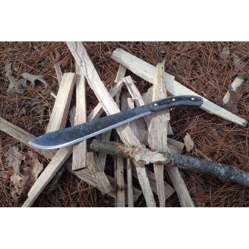 Machette ESEE Expat Darien Machete Acier Carbone 1075 Manche Micarta Etui Canvas El Salvador ESDARIEN – Image 2