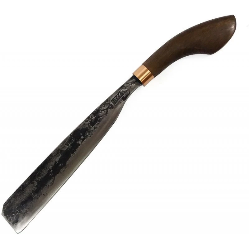 Machette My Parang Bentong 12" Carbone 5160 Manche Bois Etui Nylon Made In Malaysia MYPBNTG12 – Image 2