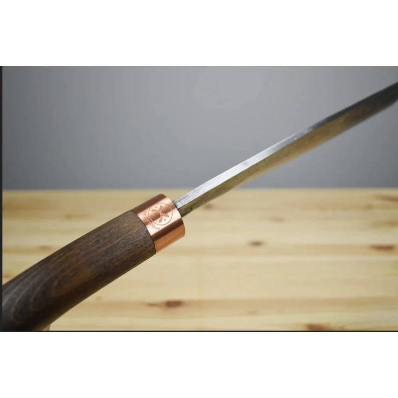 Machette My Parang Bentong 12" Carbone 5160 Manche Bois Etui Nylon Made In Malaysia MYPBNTG12 – Image 4