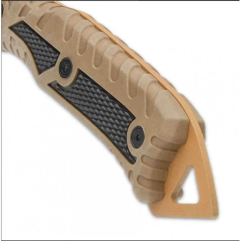 Machette USMC Desert Ops Sawback Kukri Lame Acier Inox Manche ABS Etui Nylon UC3506 – Image 3