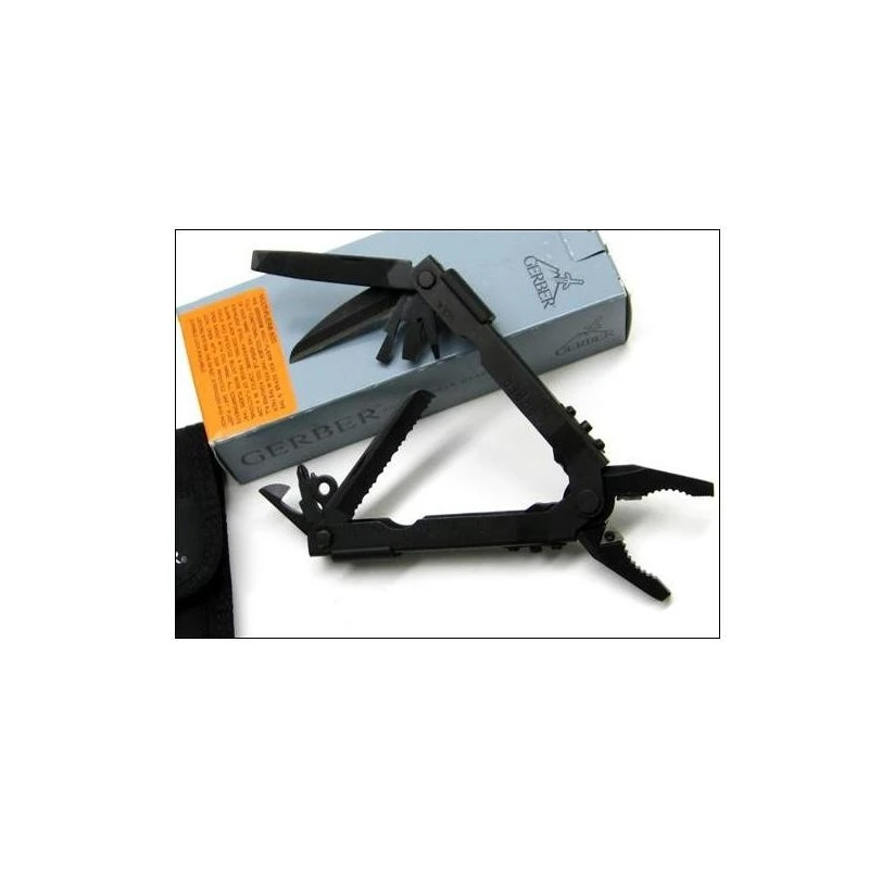 Pince Gerber Multi-Plier 600. Blunt Nose Black MULTI-TOOL 7520 Plier Gerber Made In USA G7520 – Image 2