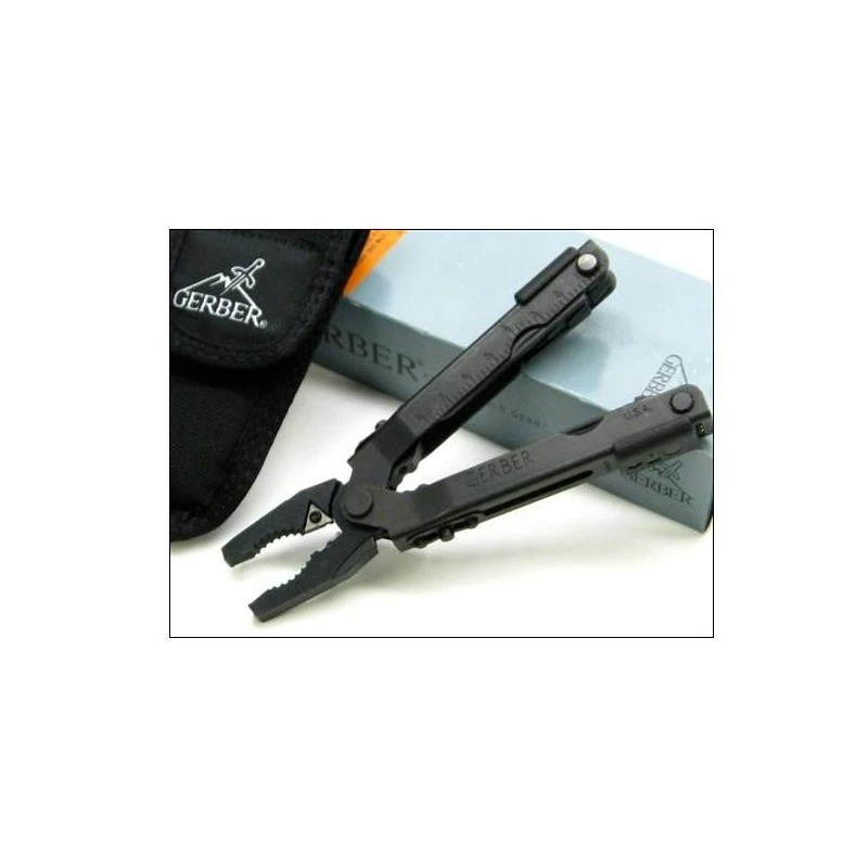 Pince Gerber Multi-Plier 600. Blunt Nose Black MULTI-TOOL 7520 Plier Gerber Made In USA G7520 – Image 3