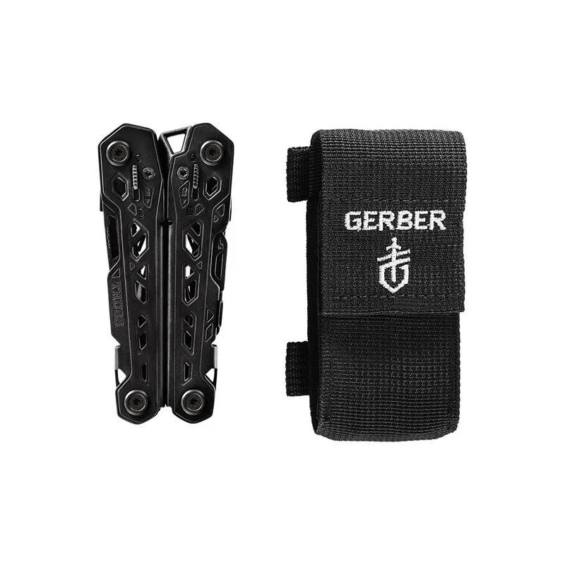 Pince Gerber Truss Multi Tool Black 17 Fonctions Manche Acier Outils Acier Etui Nylon G1779 – Image 2