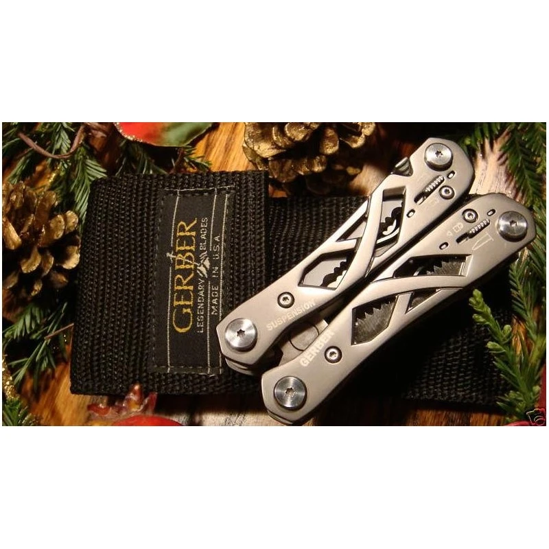 Pince Outils Gerber Suspension Multi-Tools Ciseaux, Couteau, Tournevis Etui Nylon G1471 – Image 4