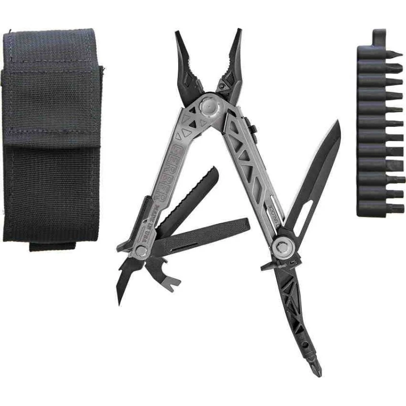 Pince Tenaille Gerber Center-Drive Multi-Tool Black Berry 12 Embouts Etui Noir Made USA G1198 – Image 8