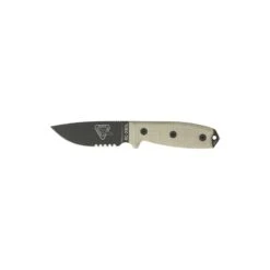 RC3MILS Couteau Esee Model 3MIL Lame Acier Carbone 1095 Manche Micarta Etui Kydex Molle Made USA