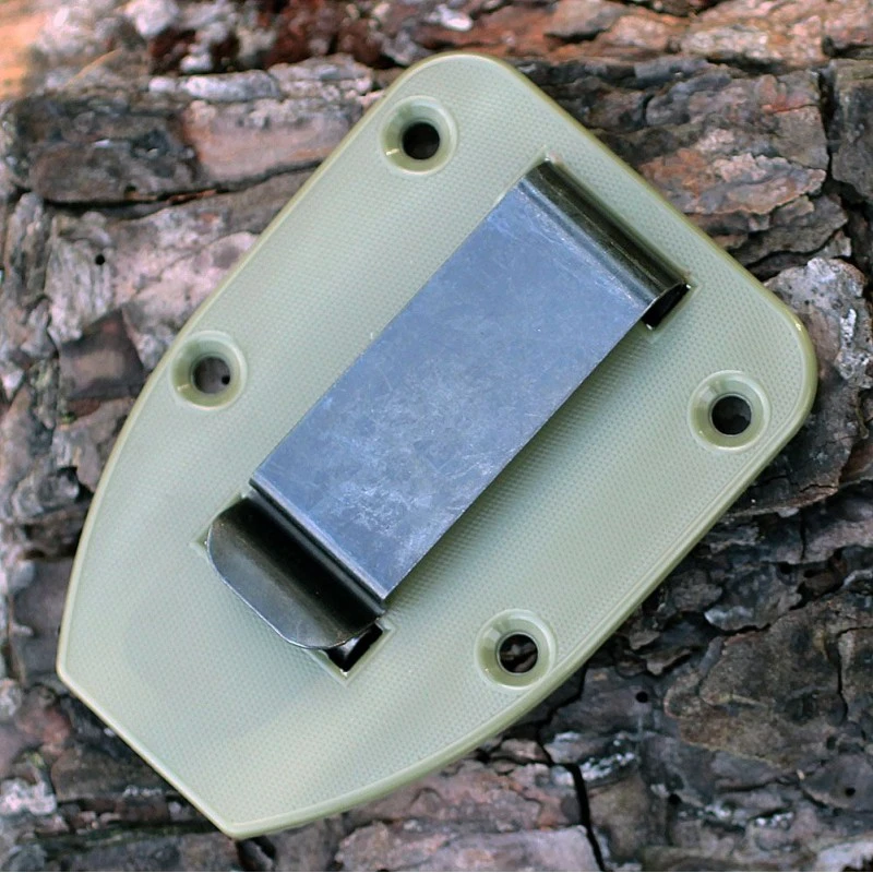 RC3PDT Couteau De Survie Esee Model 3 Standard Edge Desert Tan Acier 1095 Etui Kydex Made In USA – Image 5