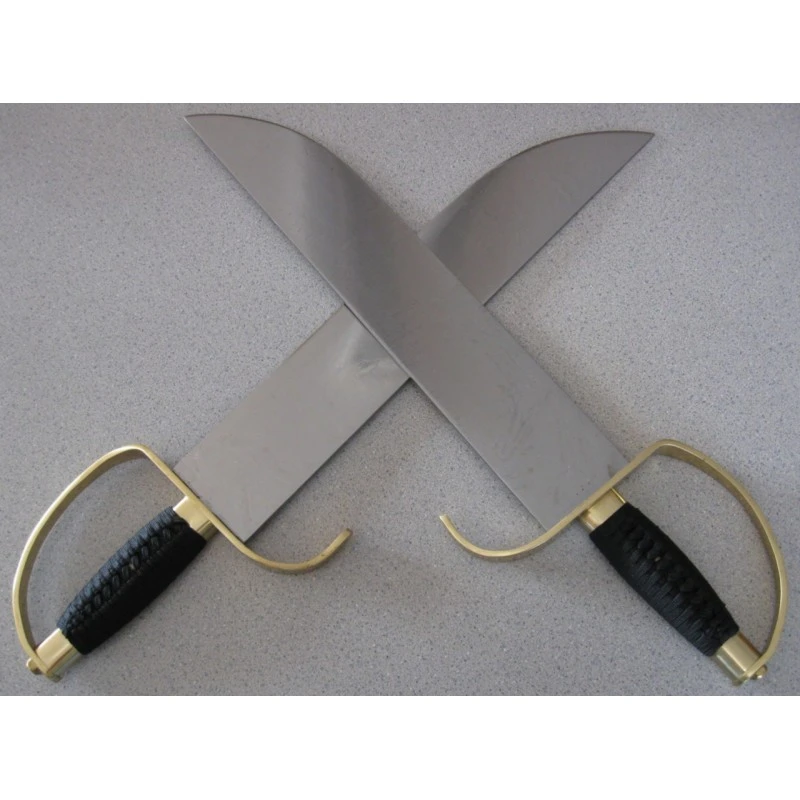 Set De 2 Sabres Cold Steel Butterfly Swords Acier Carbone 1055 CS88BF – Image 3